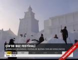 Çin'de buz festivali