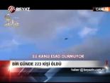 Bir günde 233 kişi öldü