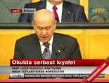 Bahçeli:İmam Hatip'te başörtüsünü destekliyoruz