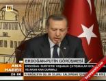 Erdoğan-Putin görüşmesi online video izle