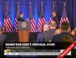 Obama'dan Esed'e kimyasal silah uyarısı