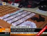 Sivas'taki hırsızlık