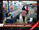 teror yandasi - Maskeliler market yaktı Videosu