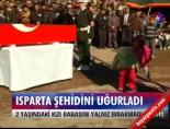 yarali asker - Isparta şehidini uğurladı Videosu
