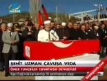 Şehit uzman çavuşa veda