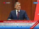 Dokunulmazlık tartışmalarına tepki
