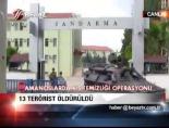 amanos daglari - 13 terörist öldürüldü Videosu