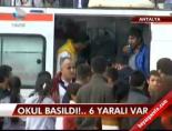 Okul basıldı: 6 yaralı var