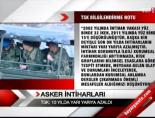 asker intiharlari - TSK: Asker intiharları azalıyor Videosu