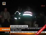 Nevşehir'de Kaza