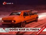 Doğu kar altında