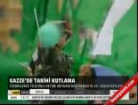 Gazze'de tarihi kutlama