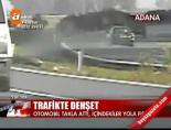 Trafikteki dehşet kamerada
