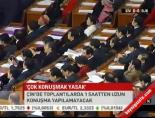 Çok konuşmak yasak