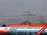 Hakkari'de çatışma