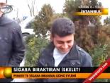Sigara bıraktıran iskelet!
