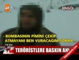 Teröristlere baskın anı!