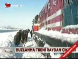 tren kazasi - Buzlanma treni raydan çıkardı Videosu