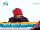 erciyes - Dağcılar eskimo evi yaptı Videosu