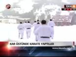 Kar Üstünde Karete Yaptılar