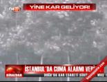 meteoroloji - İstanbul'da cuma alarmı verildi Videosu