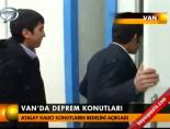 Van'da deprem konutları