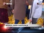 Bedava Limon Dağıtılınca