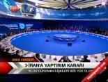 İran'a Yaptırım Kararı