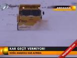 Kar geçit vermiyor!