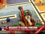 robot yarismasi - Başkent'te ilginç yarışma Videosu
