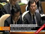 Bm'de Suriye Karar Tasarısı