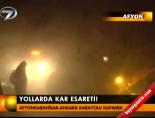 Afyonkarahisar-Ankara karayolu kapandı online video izle
