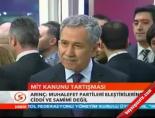 Arınç 'Muhalefet partileri eleştirilerinde ciddi ve samimi değil' online video izle