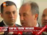 muharrem ince - CHP'de 'Tüzük' mesaisi Videosu