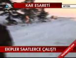 Ekipler Saatlerce Çalıştı