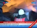 cikrikcilar - Ankara Çıkrıkçılar Yokuşunda Yangın Videosu
