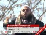 Afganistan'da Kur'an protestosu online video izle