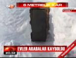 Evler arabalar kayboldu