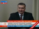 azerbaycan - Hocalı katliamı Abd'de anıldı Videosu