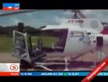 brezilya - Helikopter Paramparça Oldu Videosu