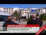 suriye ulusal konseyi - Davutoğlu muhaliflerle görüşecek Videosu