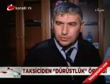 taksi soforu - Taksiciden 'dürüstlük' örneği Videosu