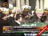 28 subat - 15. Yıldönümünde protesto edildi Videosu