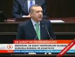 Erdoğan '28 Şubat mağdurları olarak gururla burada ve ayaktayız' online video izle