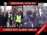 Camiide Buz Alarmı Verildi