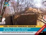 ukrayna - Doğu Avrupa'da dondurucu soğuklar Videosu