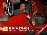İç Ege'de kara kış