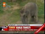 İzmir karla tanıştı