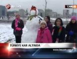 Türkiye kar altında