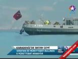 Karadeniz'de Batan Gemi